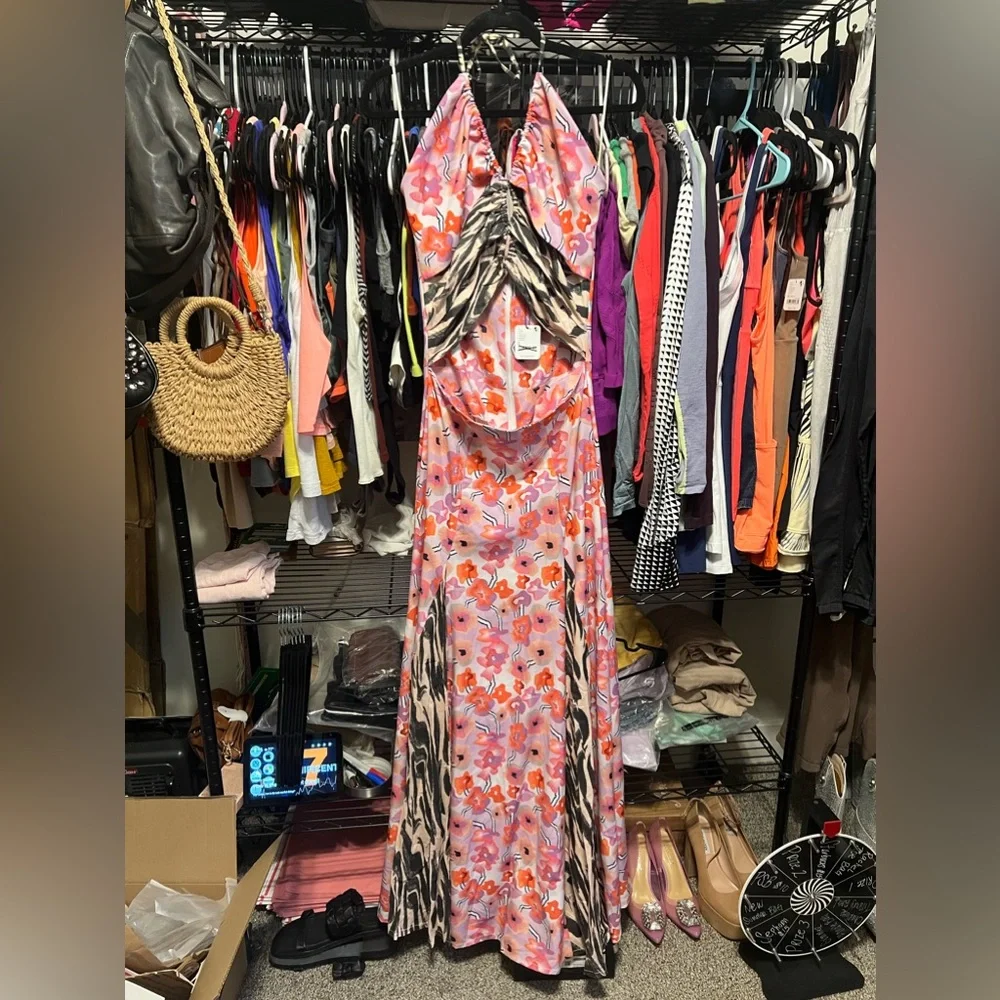 NWT Free People Mandinga Iris Dress, MEDIUM - Picture 4 of 5